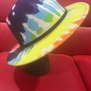 Colorful Fedora Style Hat - Unisex